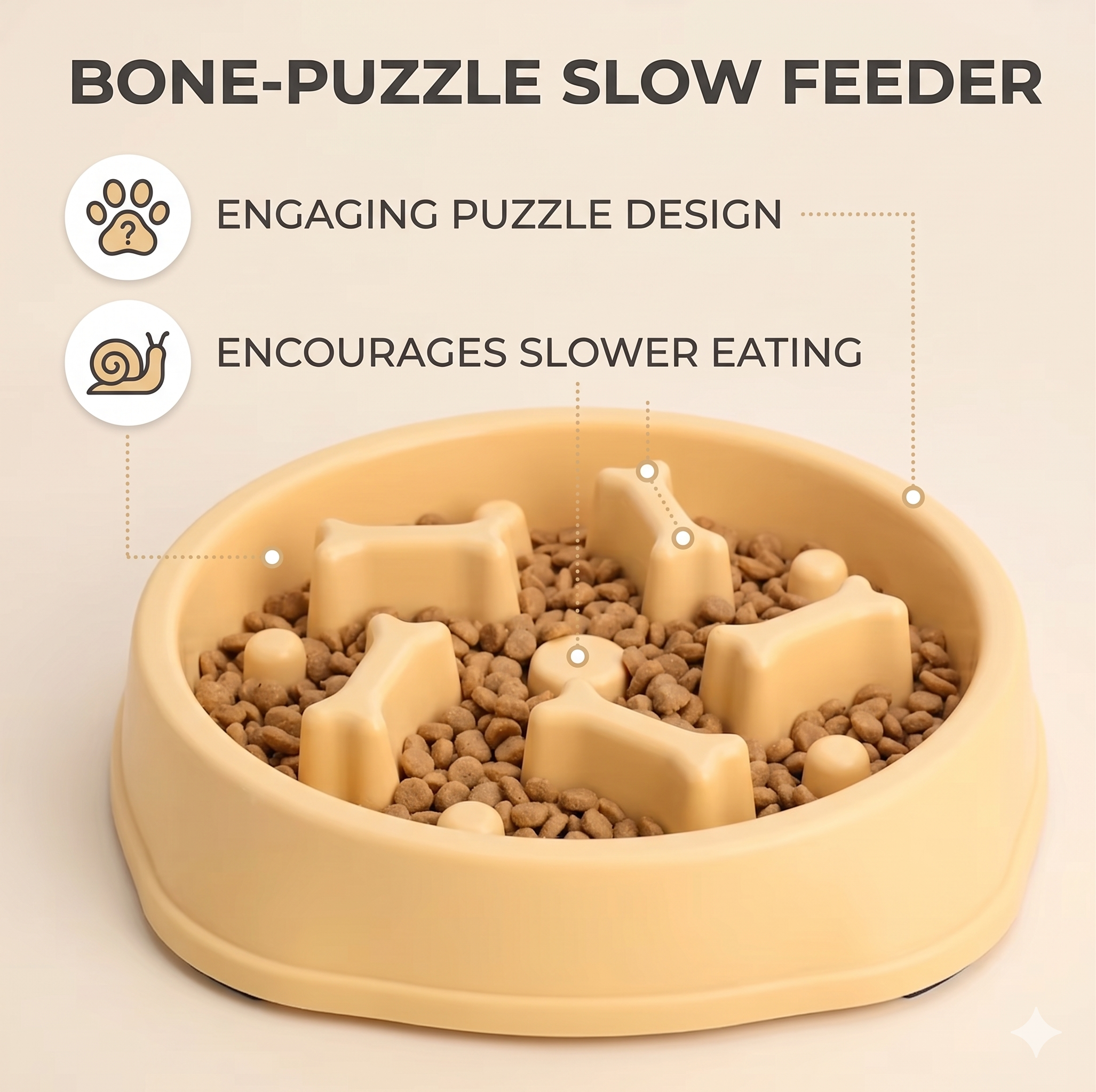 LumaBowl™ Slow Feeder